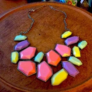 Mark by Avon cool pastel statement piece. 12 inch length 7 inch wide